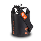 Waterproof Dry Bag - Black/ Orange The Pack Wolf Company