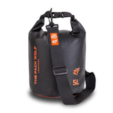 Waterproof Dry Bag - Black/ Orange The Pack Wolf Company