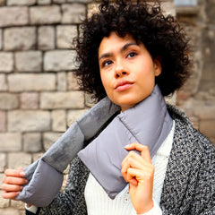 Puffer Scarf - Winter Scarf With Pocket The Pack Wolf Company