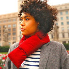 Puffer Scarf - Winter Scarf With Pocket The Pack Wolf Company