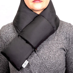 Puffer Scarf - Winter Scarf With Pocket The Pack Wolf Company