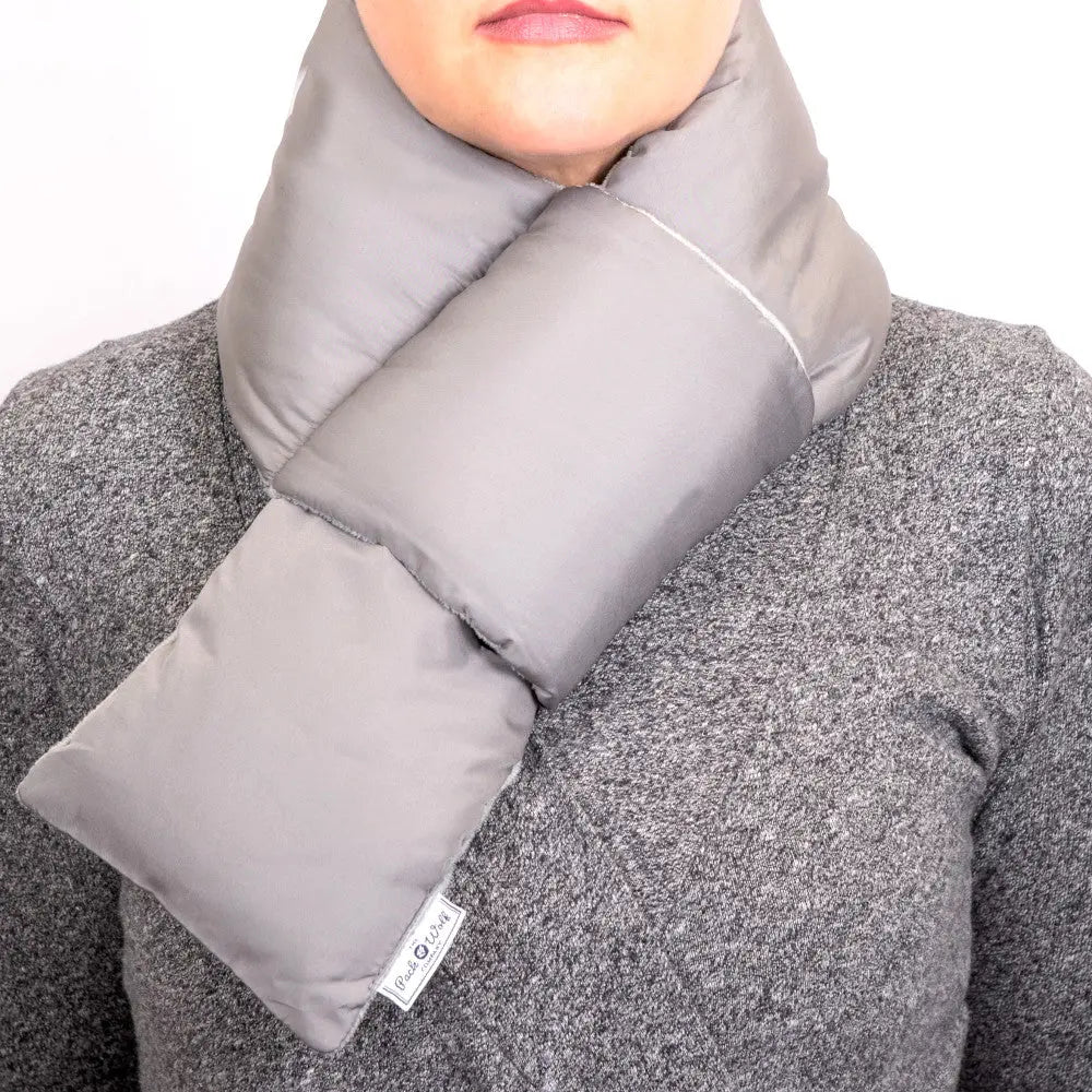 Puffer Scarf - Winter Scarf With Pocket The Pack Wolf Company