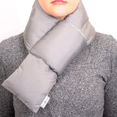 Puffer Scarf - Winter Scarf With Pocket The Pack Wolf Company