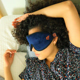 Sleep Mask 3D Memory Foam & Travel Pouch The Pack Wolf Company