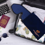 Sleep Mask 3D Memory Foam & Travel Pouch The Pack Wolf Company