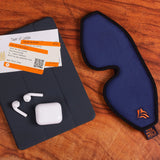 Sleep Mask 3D Memory Foam & Travel Pouch The Pack Wolf Company