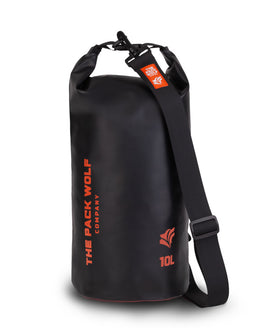 Waterproof Dry Bag - Black/ Orange