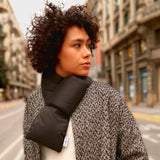 Puffer Scarf - Winter Scarf With Pocket The Pack Wolf Company