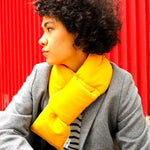 Puffer Scarf - Winter Scarf With Pocket The Pack Wolf Company
