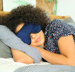Sleep Mask 3D Memory Foam & Travel Pouch The Pack Wolf Company