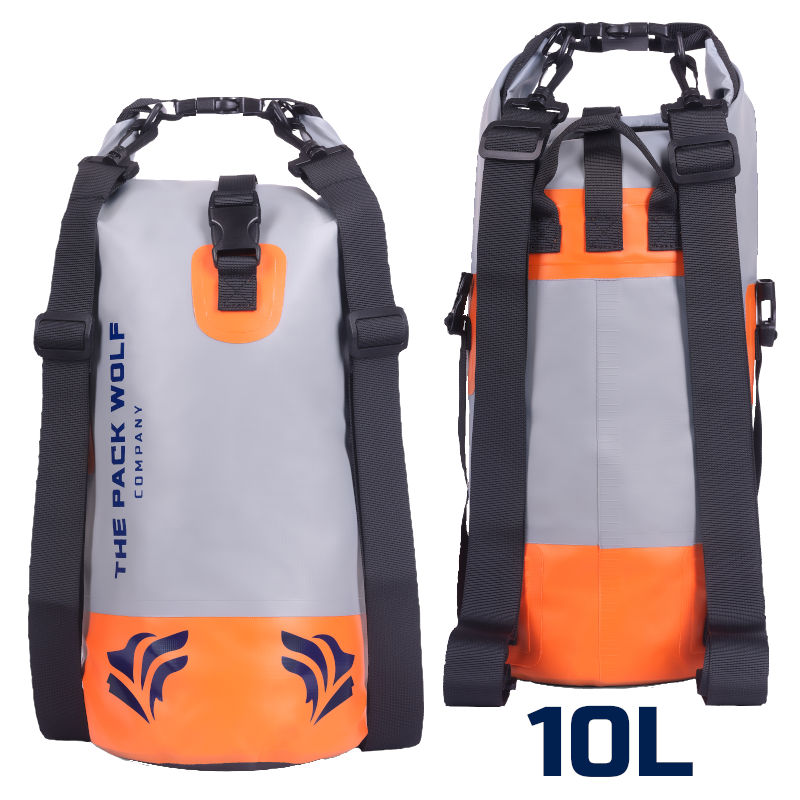 Dry Bag Backpack 10L Waterproof for Kayak, Paddleboard & Watersports – The  Pack Wolf Company